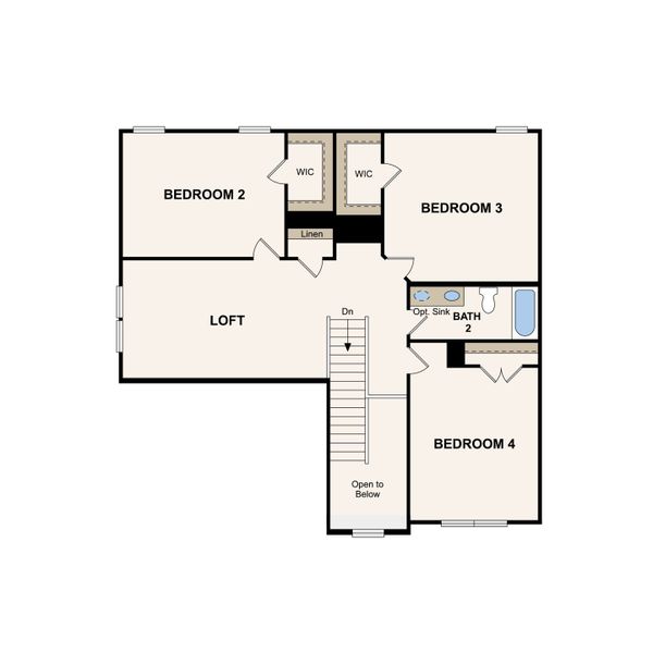 2D floor plan layout of this home in Carver Creek, Lebanon, TN (Image 3). 2D floor plan layout of this home in Carver Creek, Lebanon, TN (Image 3).