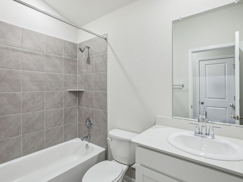 Furnished interior view inside a new home in Eastern Wells, Jarrell (Image 4).