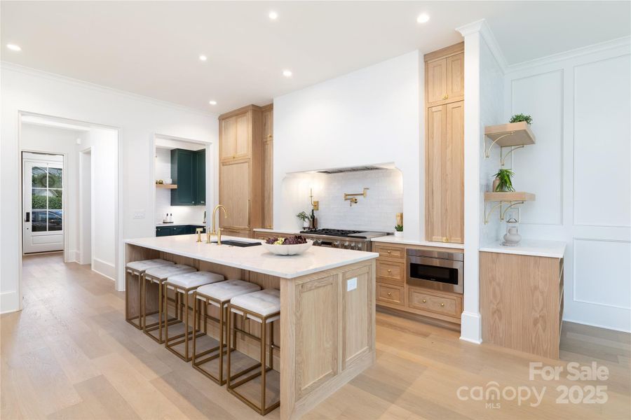Furnished interior view inside a new home in , Charlotte (Image 29).
