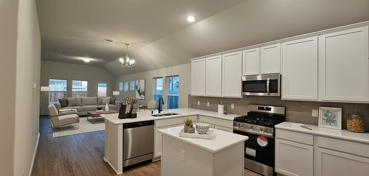 Furnished interior view inside a new home in Marvida, Cypress (Image 5). Furnished interior view inside a new home in Marvida, Cypress (Image 5).