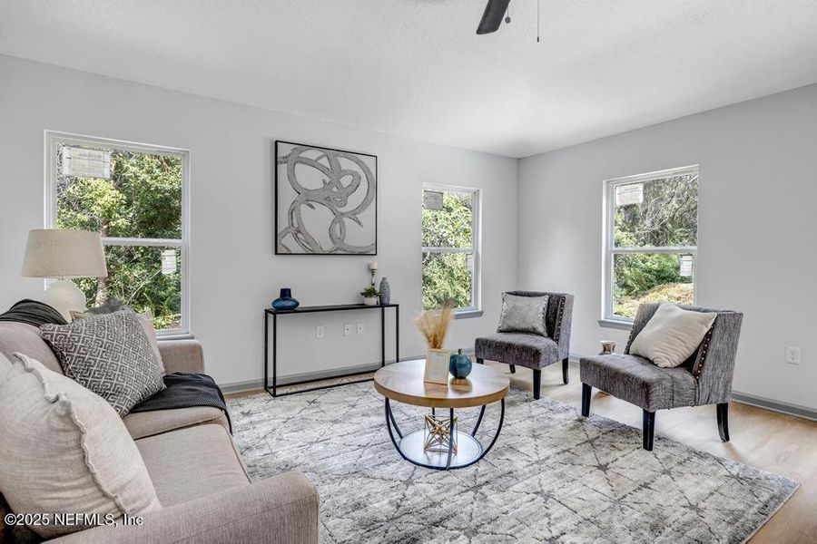 Furnished interior view inside a new home in , East Palatka (Image 9).