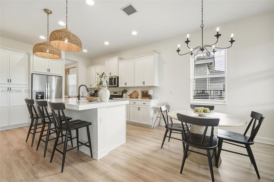 Furnished interior view inside a new home in , Loxahatchee (Image 16). Furnished interior view inside a new home in , Loxahatchee (Image 16).