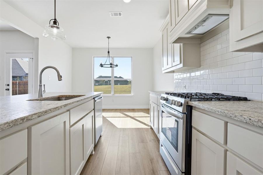 Furnished interior view inside a new home in Wildcat Ridge, Godley (Image 11). Furnished interior view inside a new home in Wildcat Ridge, Godley (Image 11).
