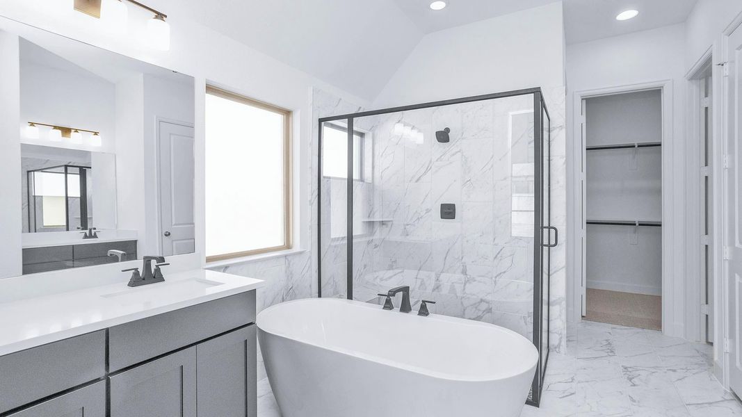 Furnished interior view inside a new home in Kresston 50', Magnolia (Image 6).