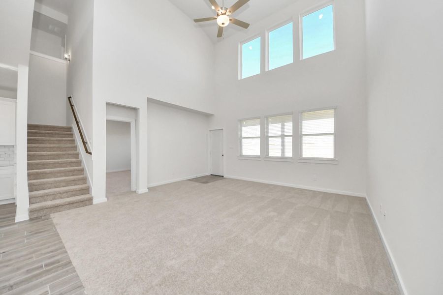 Living Area, High Ceilings