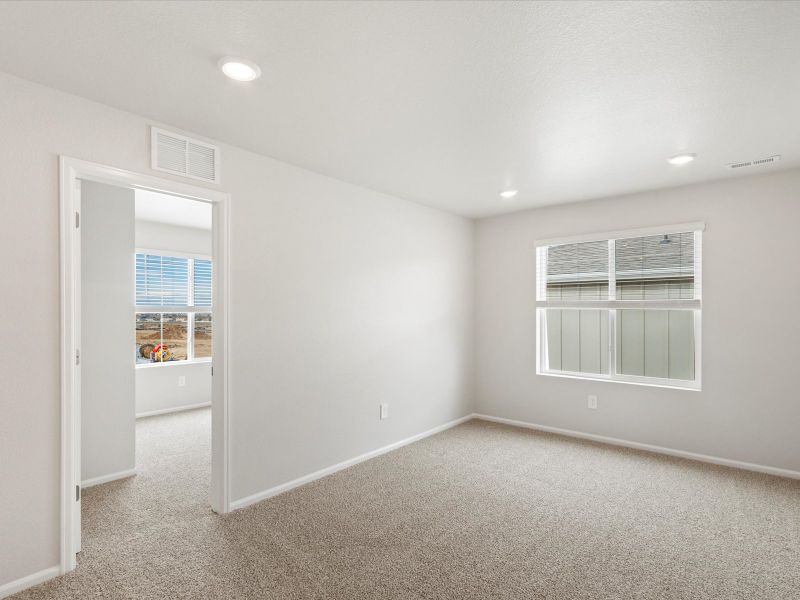 The Pagosa floorplan interior image taken at a Meritage Homes community in Greeley, CO.