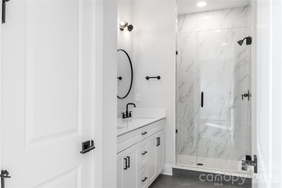 Furnished interior view inside a new home in , Weaverville (Image 34).