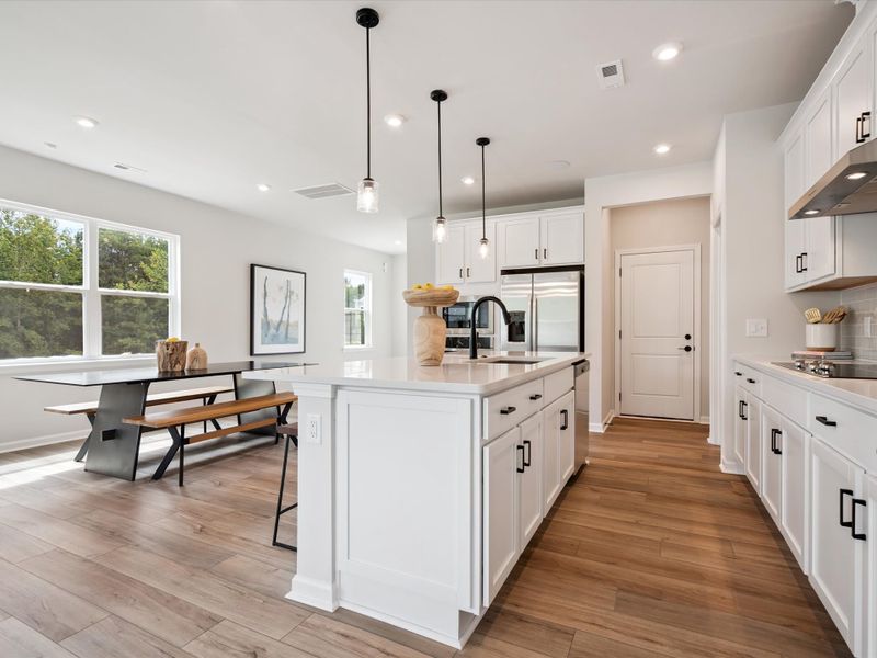 Furnished interior view inside a new home in Millstone, Cramerton (Image 7).