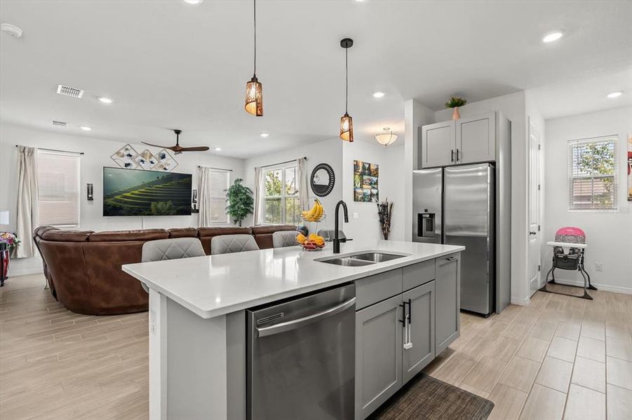 Furnished interior view inside a new home in , Winter Garden (Image 21). Furnished interior view inside a new home in , Winter Garden (Image 21).