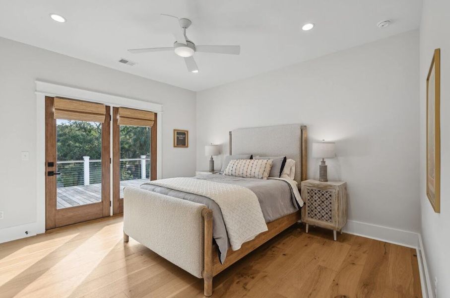 Furnished interior view inside a new home in , Isle Of Palms (Image 42).