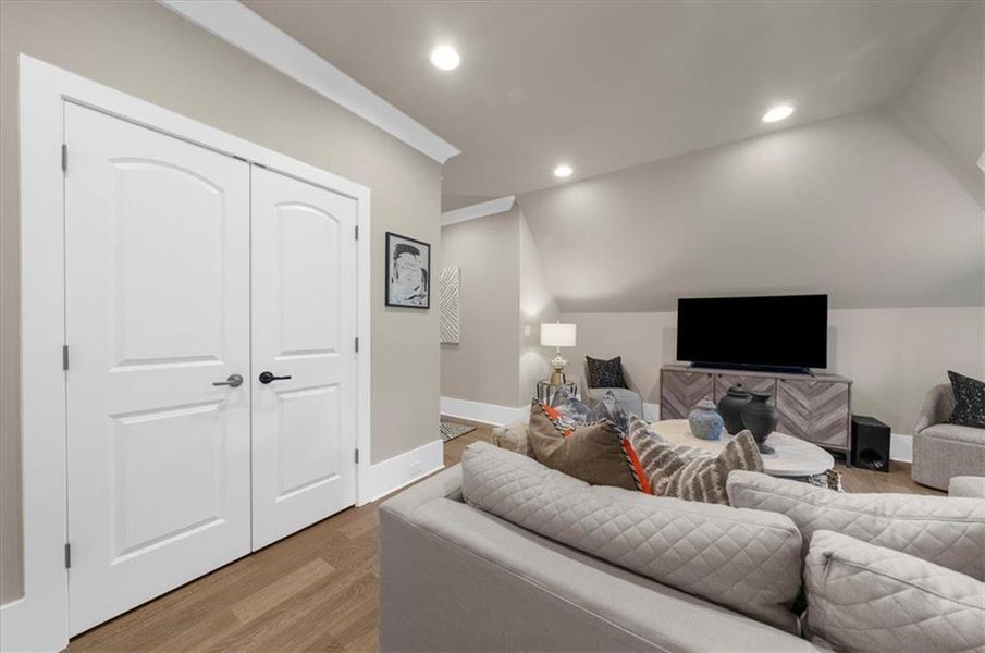 Furnished interior view inside a new home in , Roswell (Image 65). Furnished interior view inside a new home in , Roswell (Image 65).