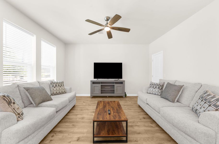 Furnished interior view inside a new home in The Groves of Berkeley, Moncks Corner (Image 18).