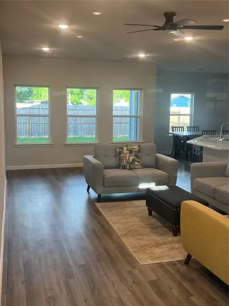 Furnished interior view inside a new home in , Houston (Image 9).