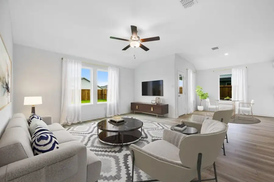 Furnished interior view inside a new home in River Ridge, Crandall (Image 7).