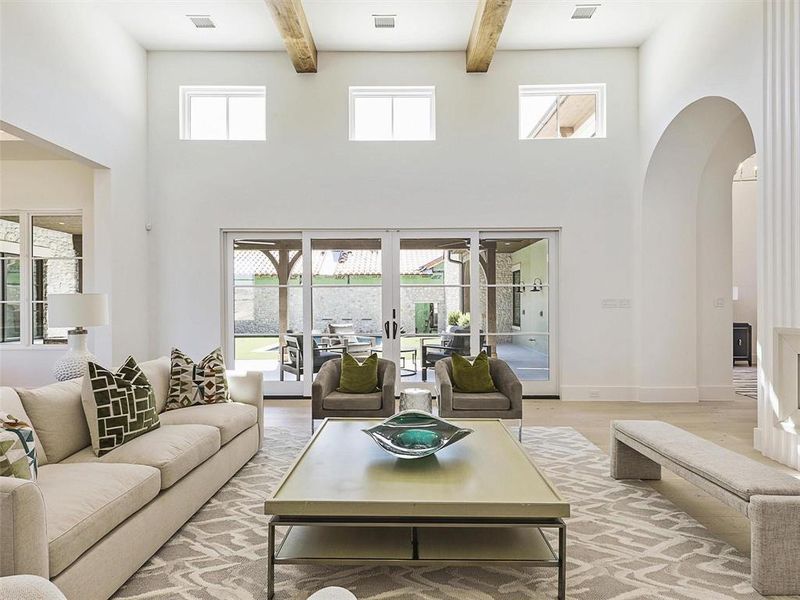 Furnished interior view inside a new home in , Southlake (Image 3).