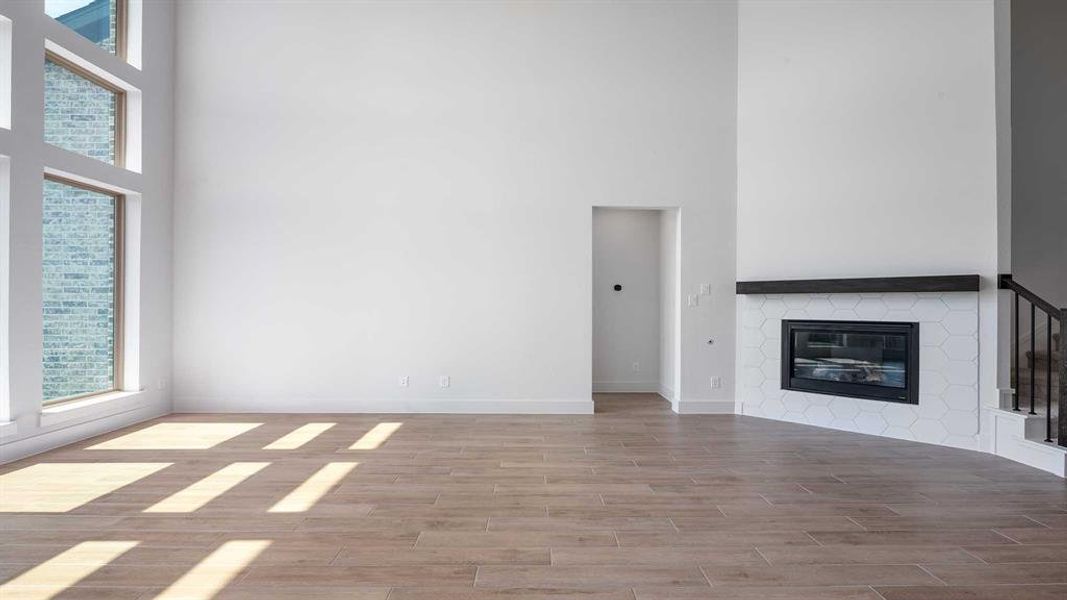 Spacious, unfurnished interior of a new home in Trinity Falls 60', McKinney (Image 27). Spacious, unfurnished interior of a new home in Trinity Falls 60', McKinney (Image 27).