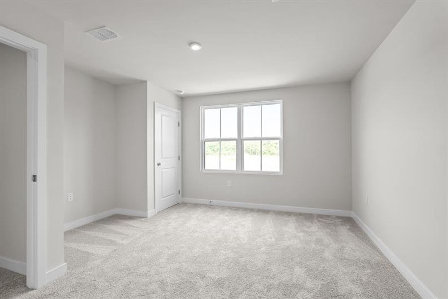 Representative unfurnished interior of a home built from the NEW - The Dunmore by Ryan Homes in Berkeley Villas, Spartanburg (Image 45). Representative unfurnished interior of a home built from the NEW - The Dunmore by Ryan Homes in Berkeley Villas, Spartanburg (Image 45).
