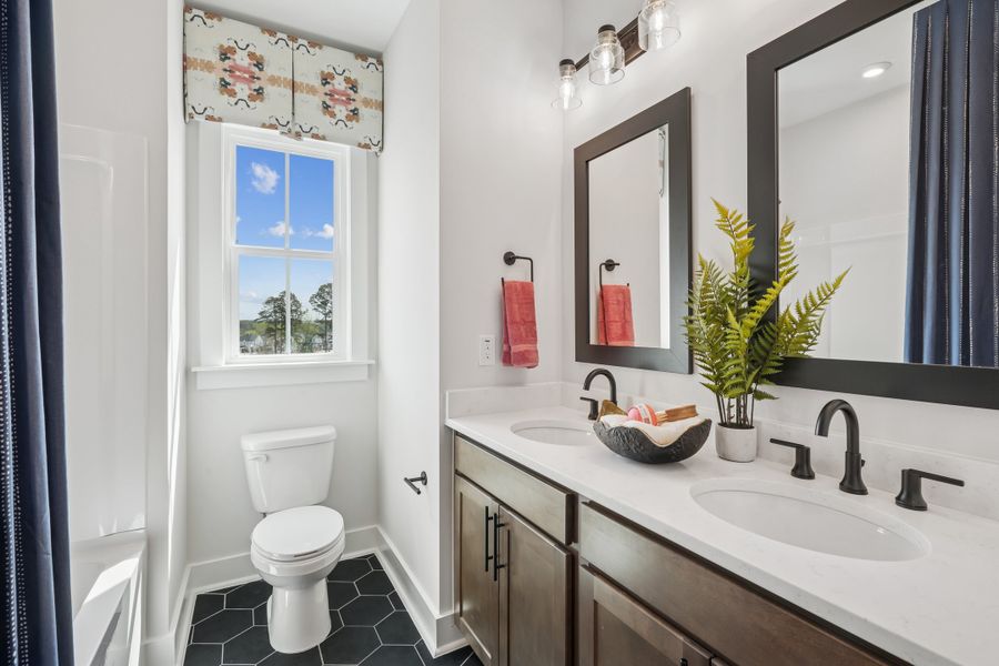 Image 16 representing the Ryder by Tri Pointe Homes in Holding Village, Wake Forest, NC.