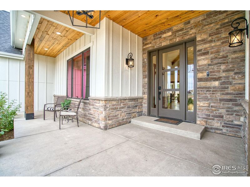 Exterior details and patio area of a home in , Windsor (Image 27).