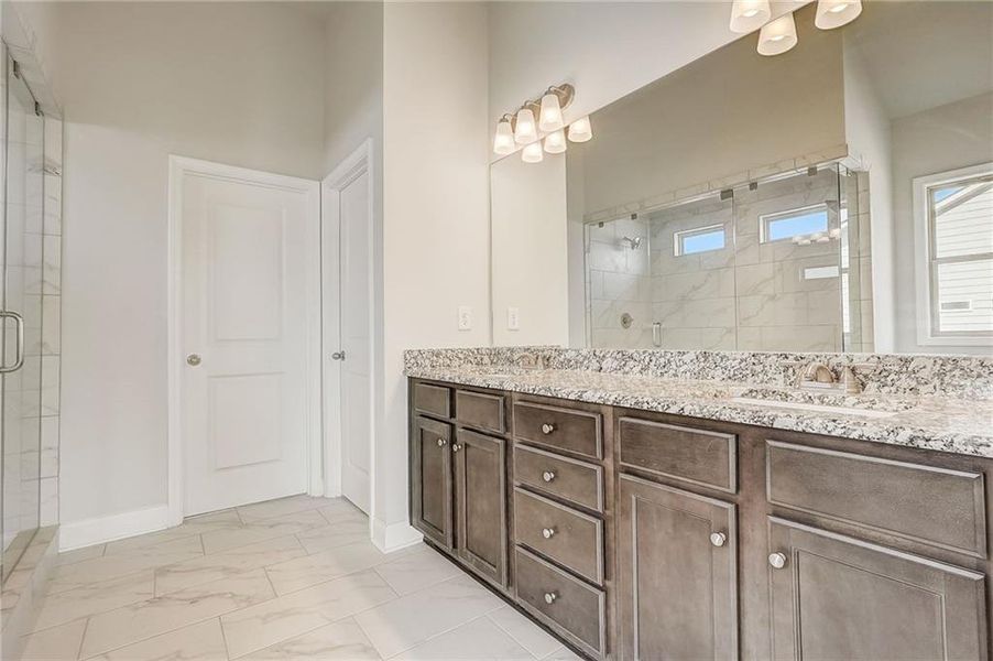 Furnished interior view inside a new home in Summerlin, Winder (Image 12).