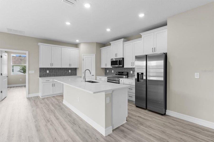 Furnished interior view inside a new home in , Ocala (Image 11).