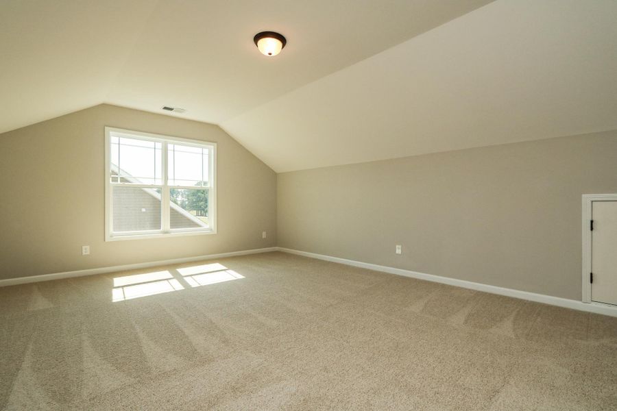 Representative unfurnished interior of a home built from the Furyk by RiverWILD Homes in Alton Fields, Coats (Image 26). Representative unfurnished interior of a home built from the Furyk by RiverWILD Homes in Alton Fields, Coats (Image 26).