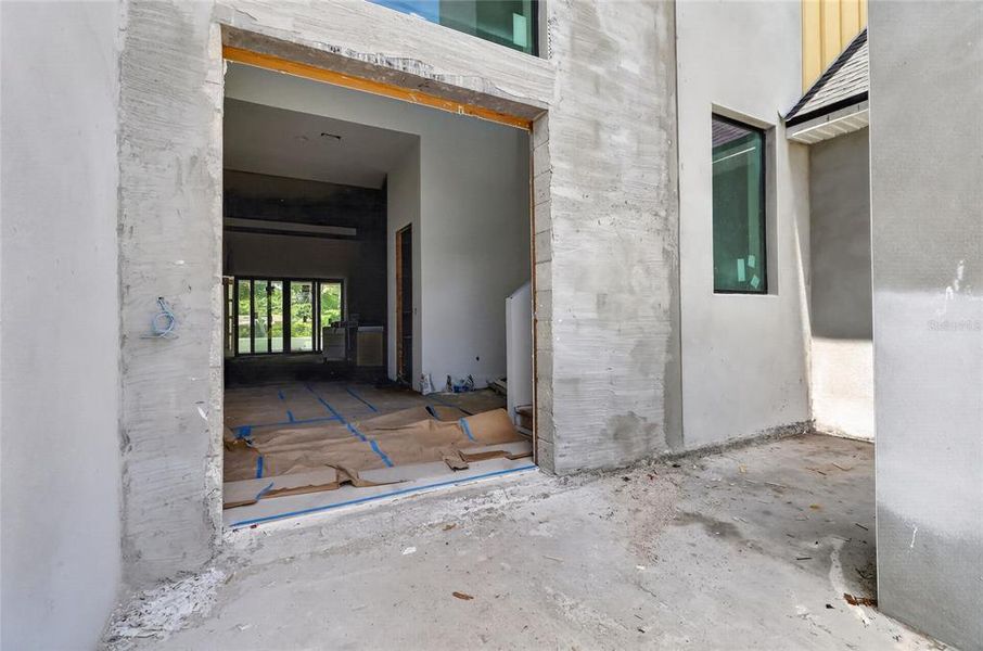 In-progress construction of a new home in , Tampa, FL (Image 24).