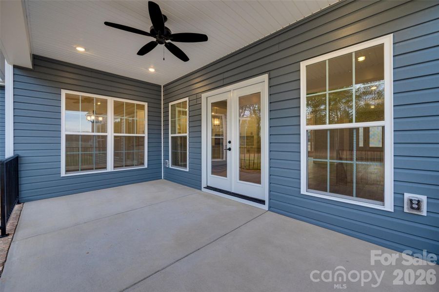 Exterior details and patio area of a home in , Fort Lawn (Image 19). Exterior details and patio area of a home in , Fort Lawn (Image 19).