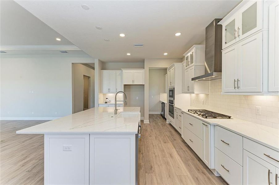Furnished interior view inside a new home in EVERLY at Wellen Park, Venice (Image 7).