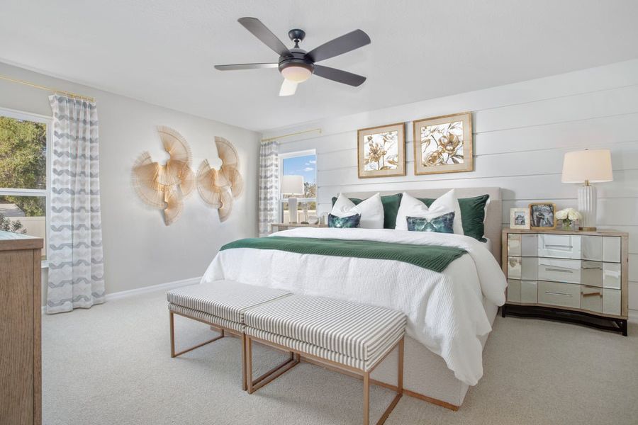 Representative furnished interior of a home built from the 1989 by KB Home in Hillside at Mount Dora, Mount Dora (Image 6).