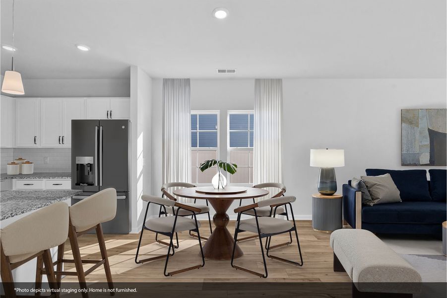 Furnished interior view inside a new home in Fieldstone, Lexington (Image 7).