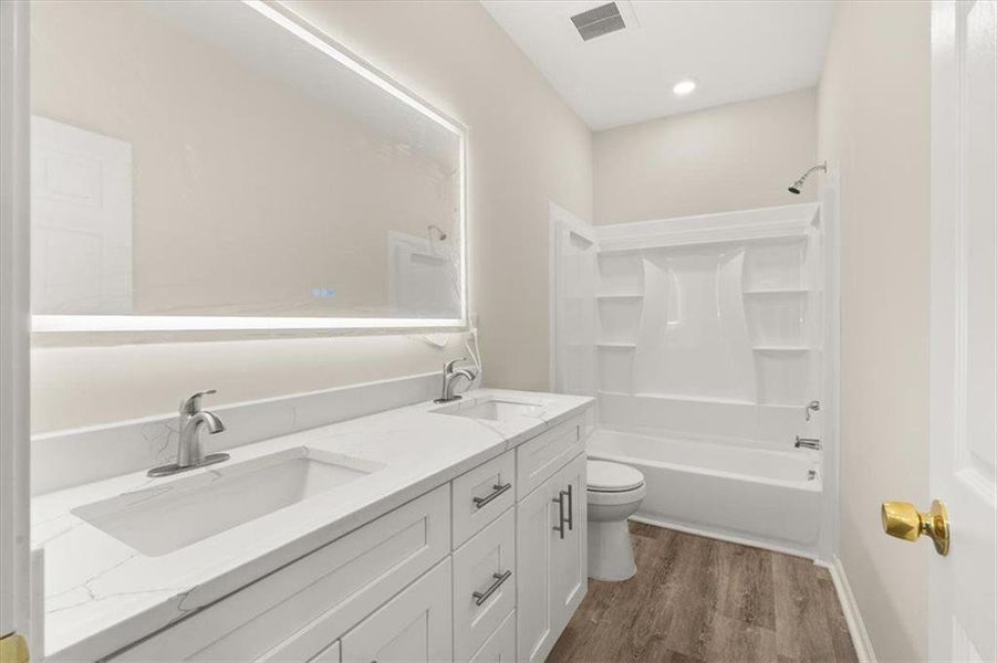 Furnished interior view inside a new home in , Lithonia (Image 7).