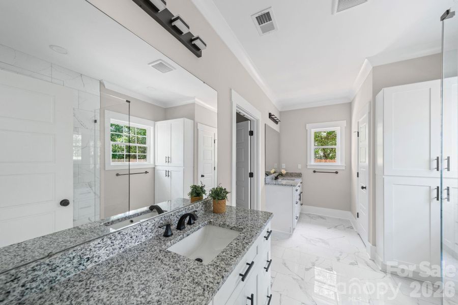 Furnished interior view inside a new home in , Matthews (Image 14).