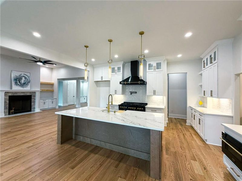 Furnished interior view inside a new home in , Marietta (Image 9).