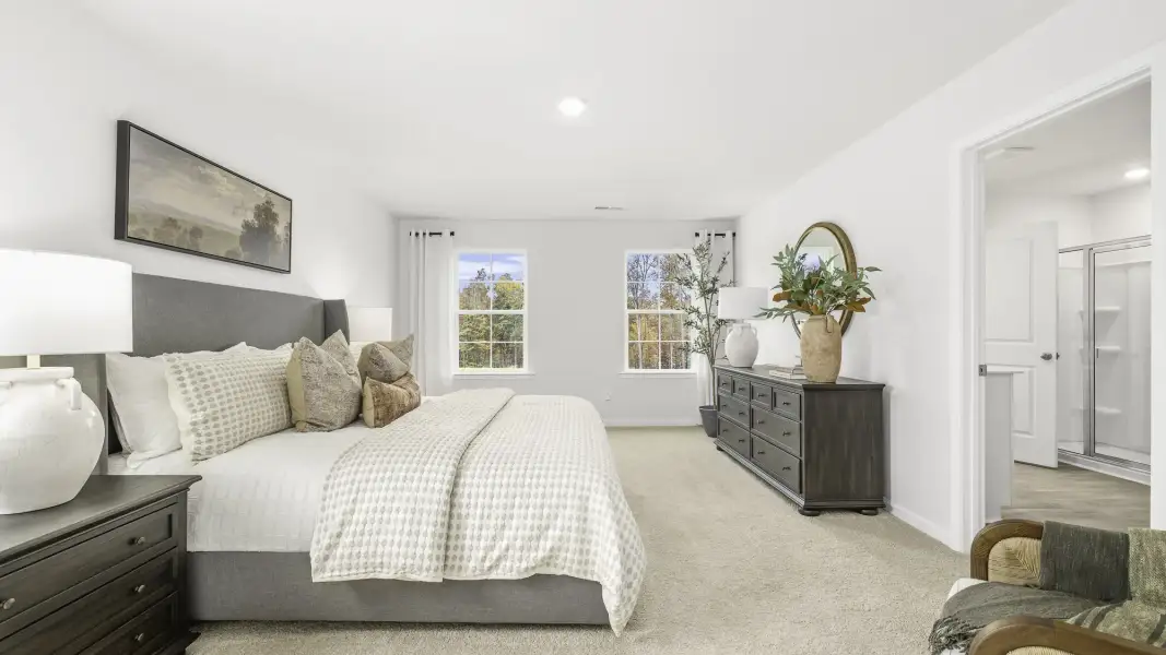 Furnished interior view inside a new home in Neal Place, Stokesdale (Image 27).