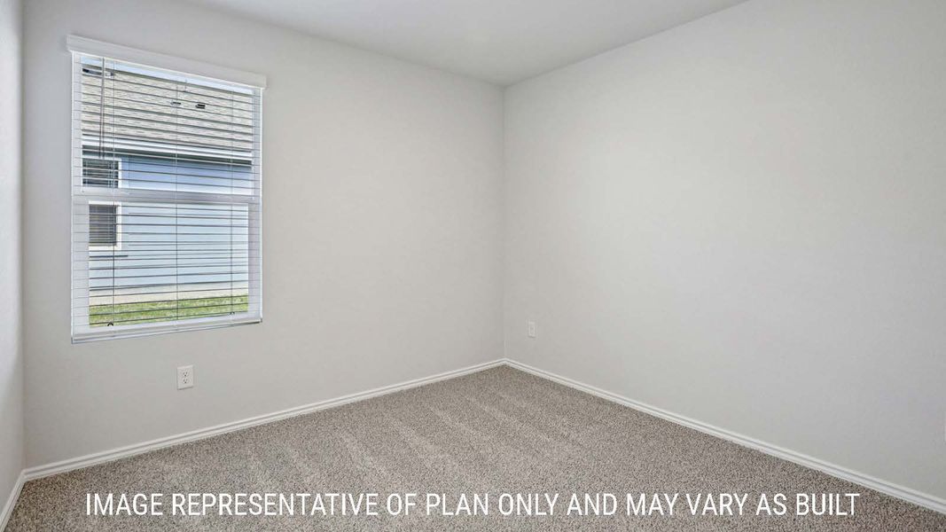 Representative unfurnished interior of a home built from the Barton by D.R. Horton in Pecan Creek, Temple (Image 25).