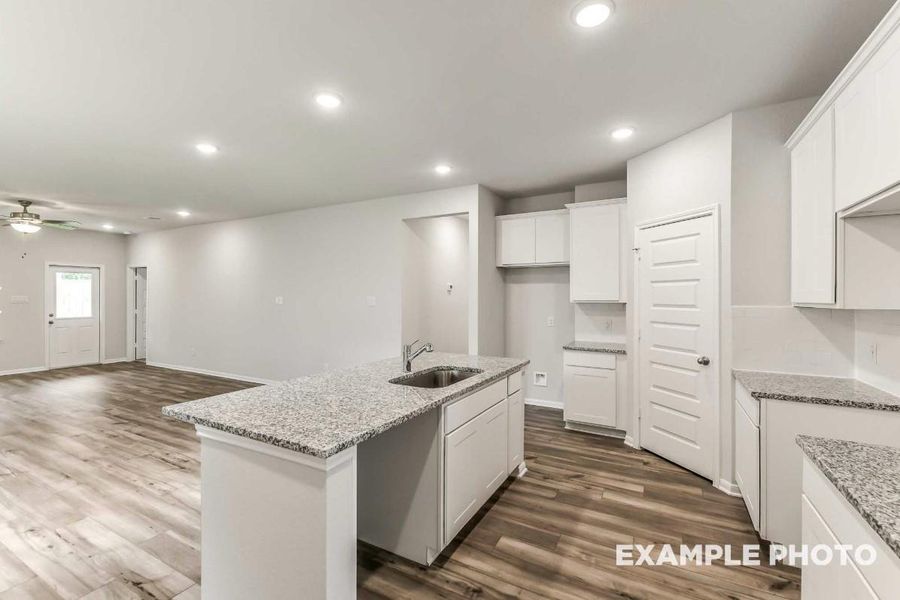 Furnished interior view inside a new home in The Villages at WestPointe, Dayton (Image 8).