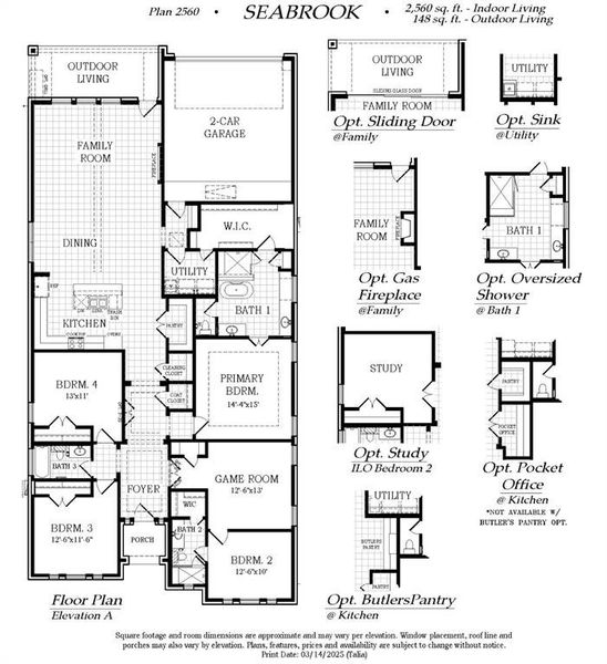 2D floor plan layout of this home in Talia, Mesquite, TX (Image 3). 2D floor plan layout of this home in Talia, Mesquite, TX (Image 3).
