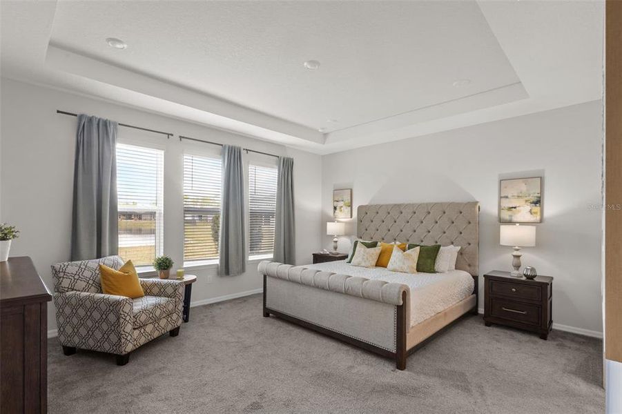 Furnished interior view inside a new home in River Landing, Wesley Chapel (Image 6).
