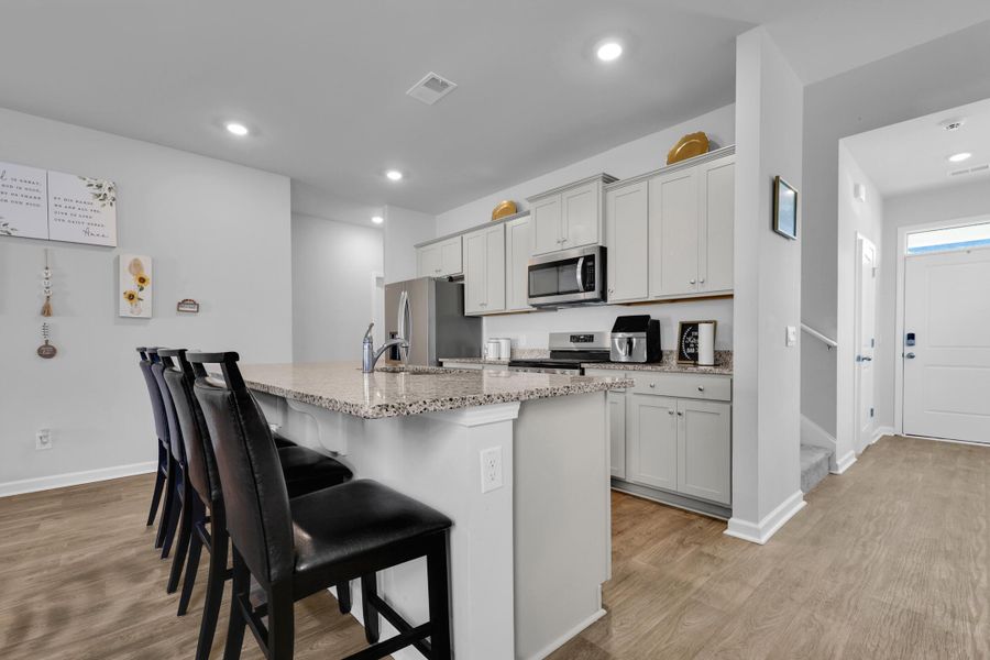 Furnished interior view inside a new home in , Summerville (Image 29).