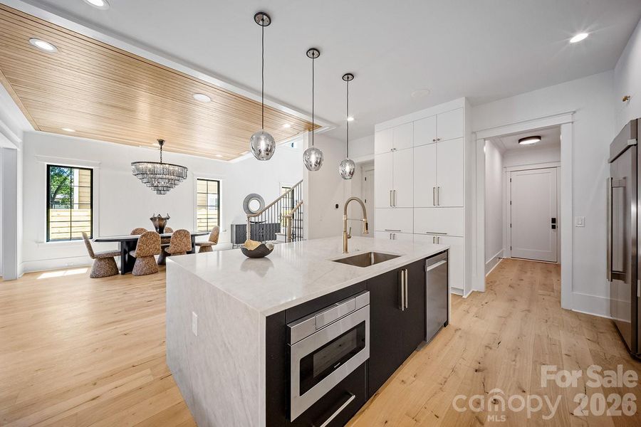 Furnished interior view inside a new home in , Charlotte (Image 33).