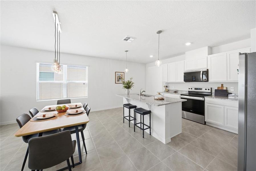 Furnished interior view inside a new home in , Harmony (Image 13). Furnished interior view inside a new home in , Harmony (Image 13).