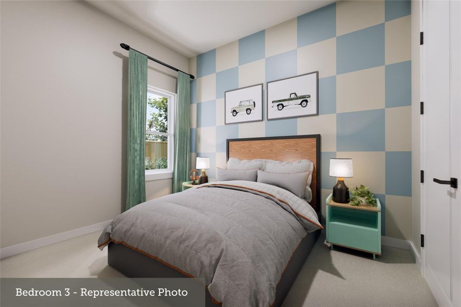Furnished interior view inside a new home in , Texas City (Image 6).