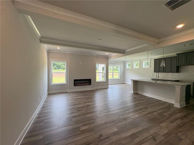 Spacious, unfurnished interior of a new home in Greenefield, Cartersville (Image 20).