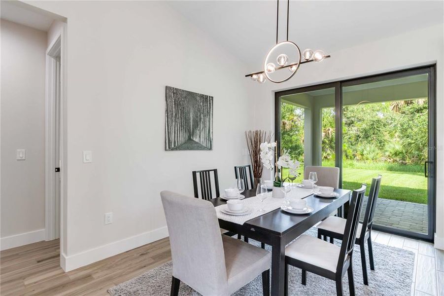 Furnished interior view inside a new home in , North Port (Image 32).