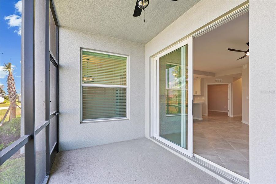 Exterior details and patio area of a home in Calusa Country Club, Lakewood Ranch (Image 30).