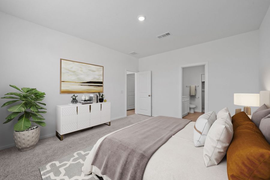 Representative furnished interior of a home built from the Enloe by Centex in Decker Farms, Magnolia (Image 8).
