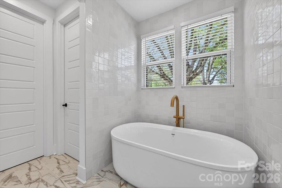 Furnished interior view inside a new home in , Charlotte (Image 39).