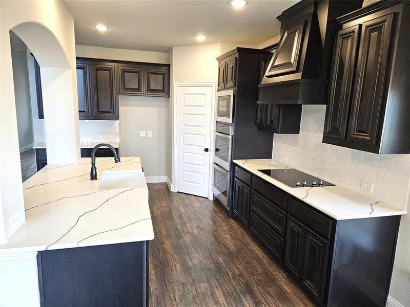 Furnished interior view inside a new home in Corner Stone Ranch, Howe (Image 8).
