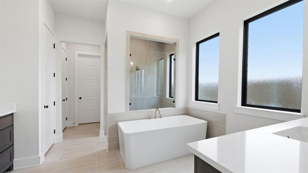 Furnished interior view inside a new home in The Parks at Wilson Creek, Celina (Image 12).